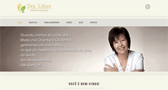 Desktop Screenshot of dralilian.com.br